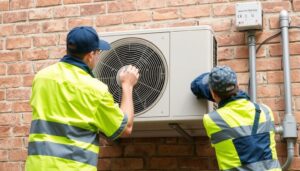 Home Air conditioner cleaning and maintenance service in Gauteng homes.